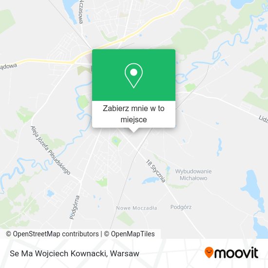 Mapa Se Ma Wojciech Kownacki