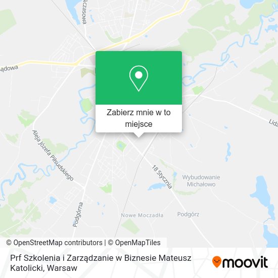 Mapa Prf Szkolenia i Zarządzanie w Biznesie Mateusz Katolicki