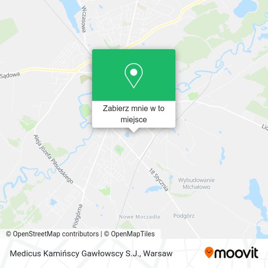 Mapa Medicus Kamińscy Gawłowscy S.J.