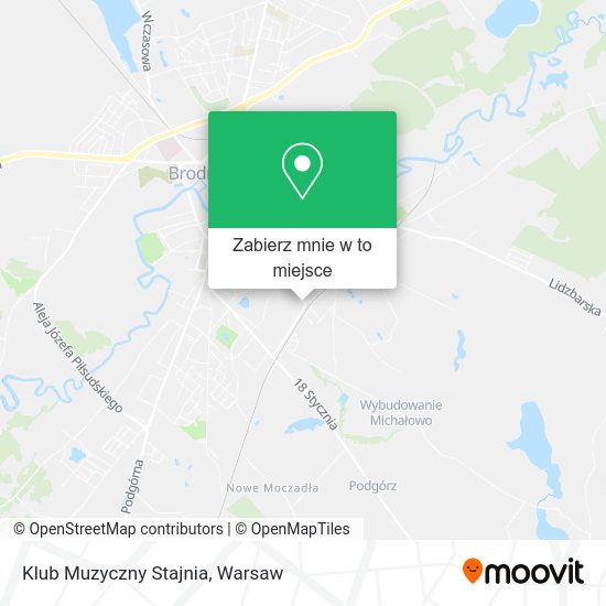 Mapa Klub Muzyczny Stajnia