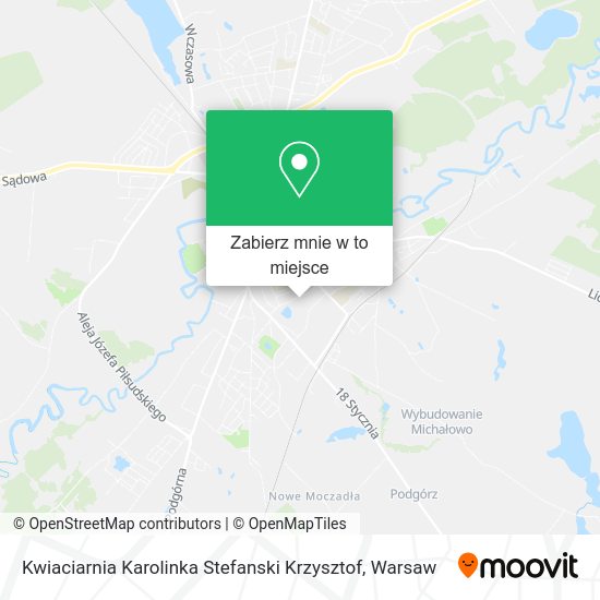 Mapa Kwiaciarnia Karolinka Stefanski Krzysztof