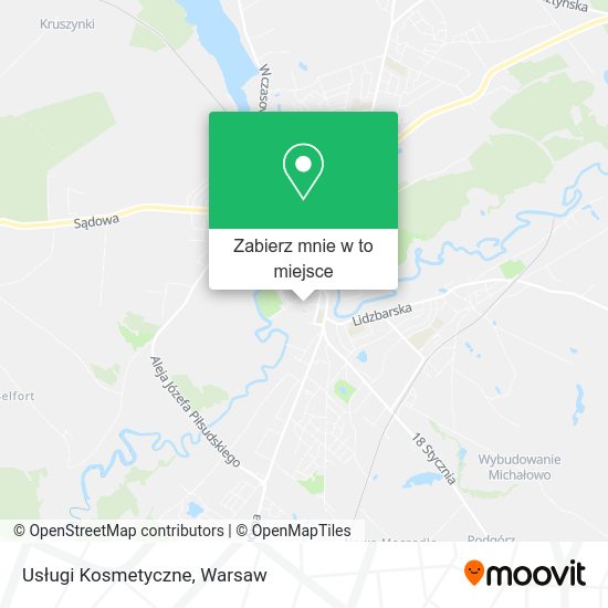 Mapa Usługi Kosmetyczne