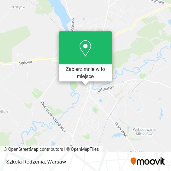 Mapa Szkola Rodzenia