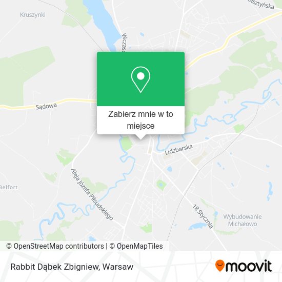 Mapa Rabbit Dąbek Zbigniew