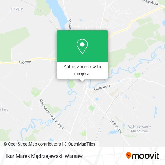 Mapa Ikar Marek Mądrzejewski