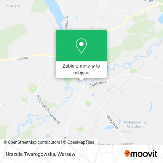 Mapa Urszula Twarogowska