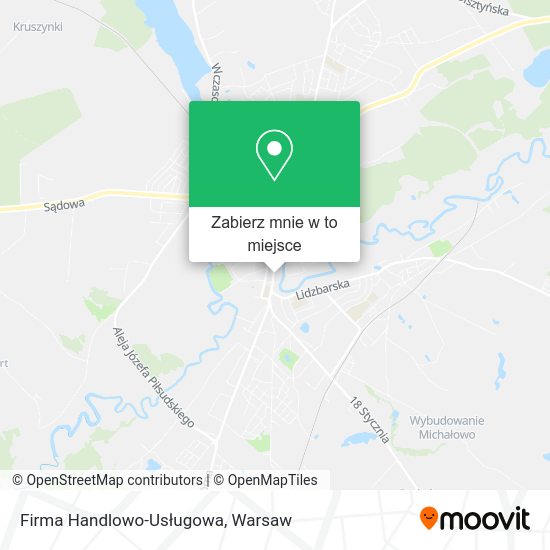 Mapa Firma Handlowo-Usługowa