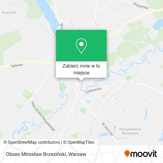 Mapa Obses Mirosław Brzeziński