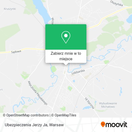 Mapa Ubezpieczenia Jerzy Ja