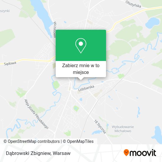 Mapa Dąbrowski Zbigniew