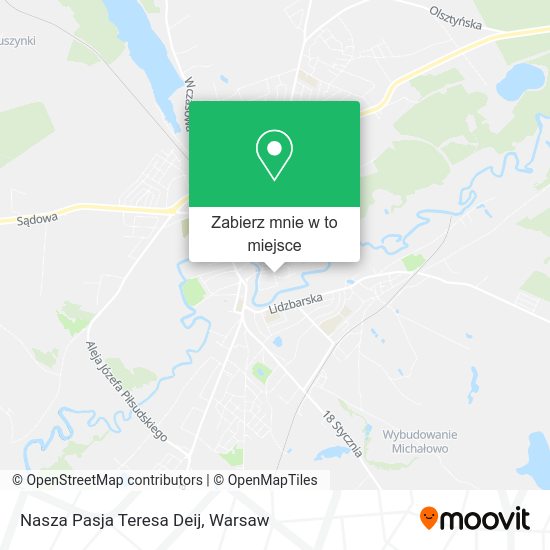 Mapa Nasza Pasja Teresa Deij