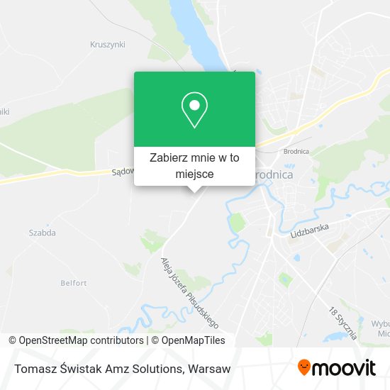 Mapa Tomasz Świstak Amz Solutions