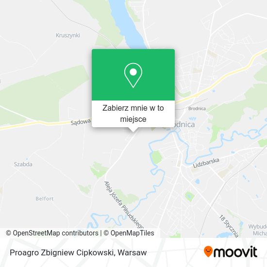 Mapa Proagro Zbigniew Cipkowski