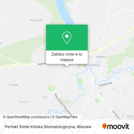 Mapa Perfekt Smile Klinika Stomatologiczna