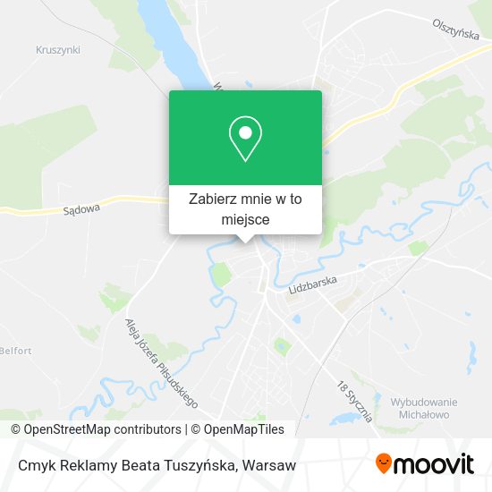 Mapa Cmyk Reklamy Beata Tuszyńska