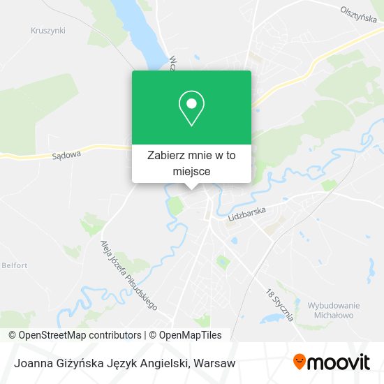 Mapa Joanna Giżyńska Język Angielski