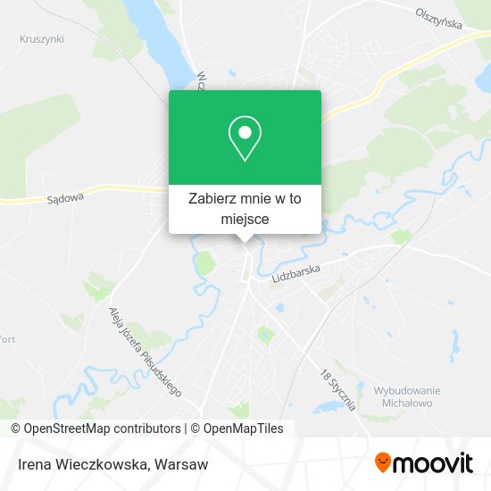 Mapa Irena Wieczkowska