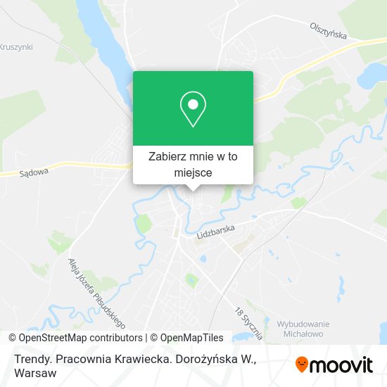 Mapa Trendy. Pracownia Krawiecka. Dorożyńska W.