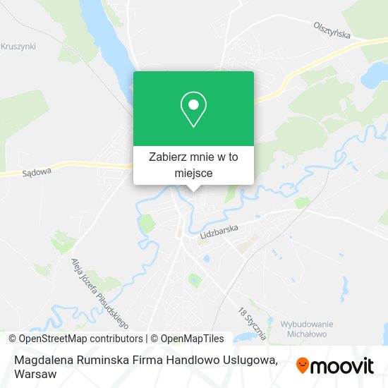 Mapa Magdalena Ruminska Firma Handlowo Uslugowa