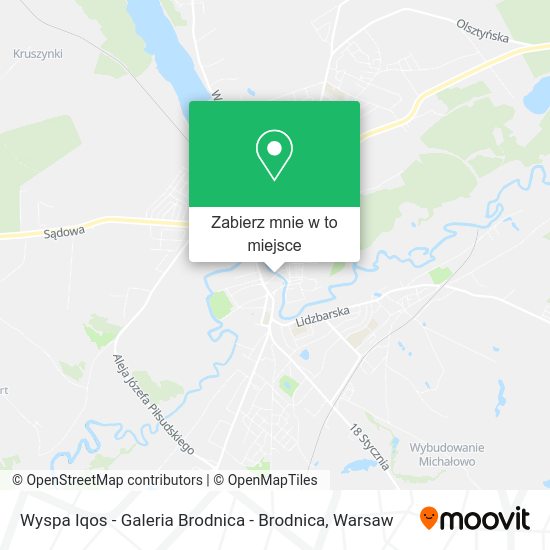 Mapa Wyspa Iqos - Galeria Brodnica - Brodnica