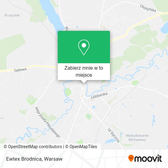 Mapa Ewtex Brodnica