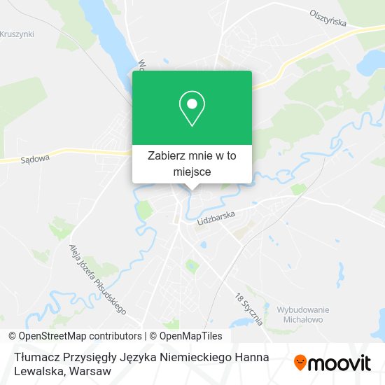 Mapa Tłumacz Przysięgły Języka Niemieckiego Hanna Lewalska