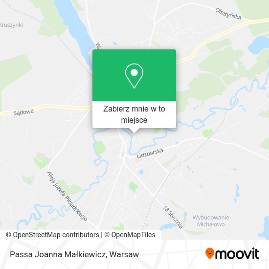 Mapa Passa Joanna Małkiewicz