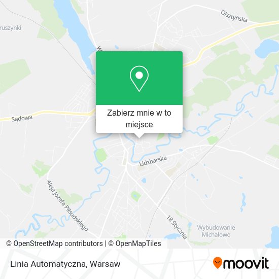 Mapa Linia Automatyczna