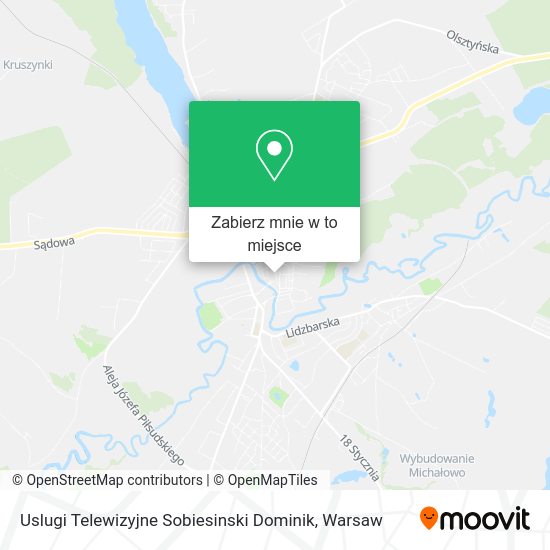 Mapa Uslugi Telewizyjne Sobiesinski Dominik