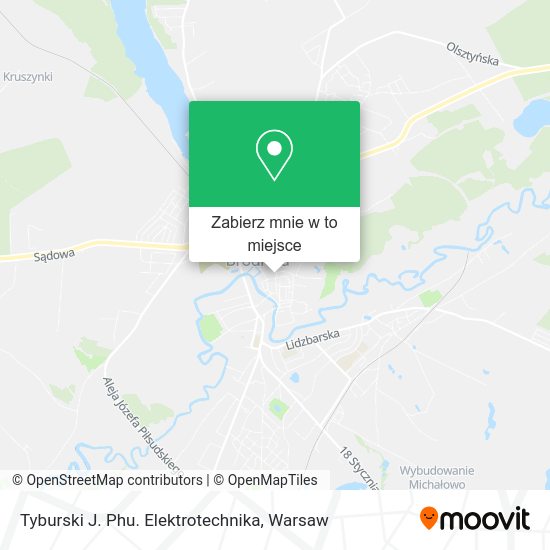 Mapa Tyburski J. Phu. Elektrotechnika