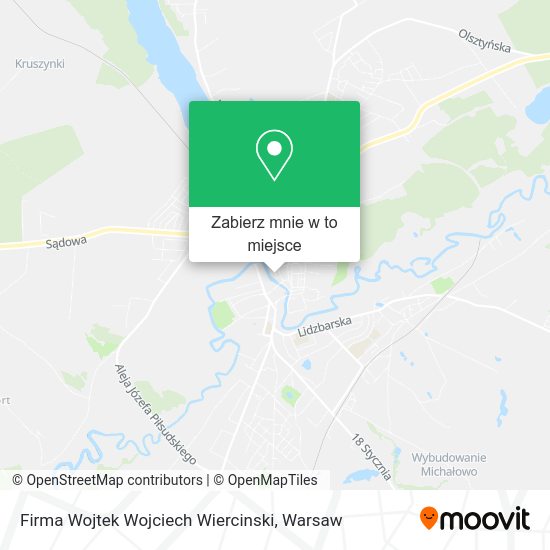 Mapa Firma Wojtek Wojciech Wiercinski