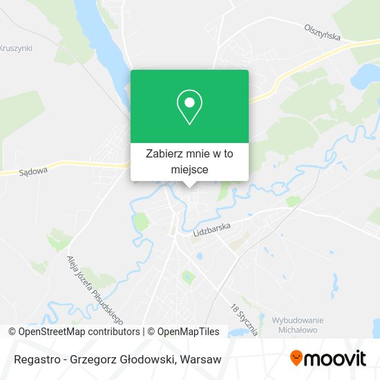 Mapa Regastro - Grzegorz Głodowski