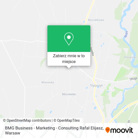 Mapa BMG Business - Marketing - Consulting Rafał Elijasz