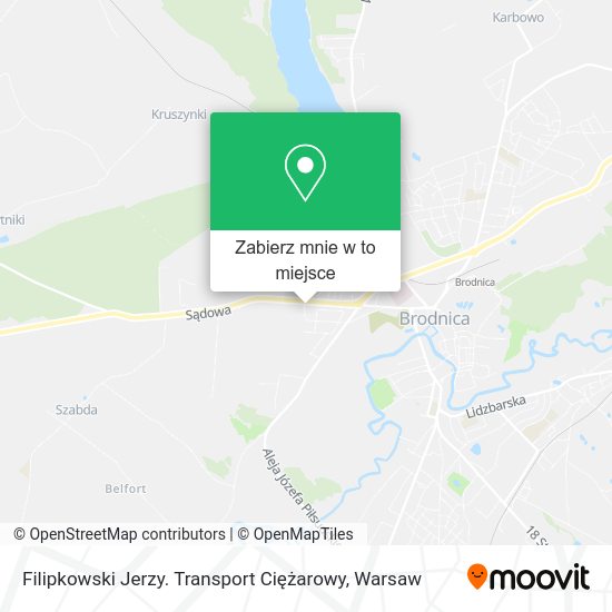 Mapa Filipkowski Jerzy. Transport Ciężarowy