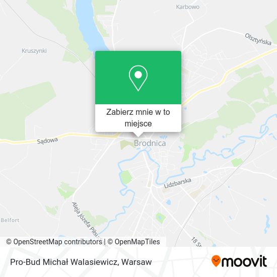 Mapa Pro-Bud Michał Walasiewicz