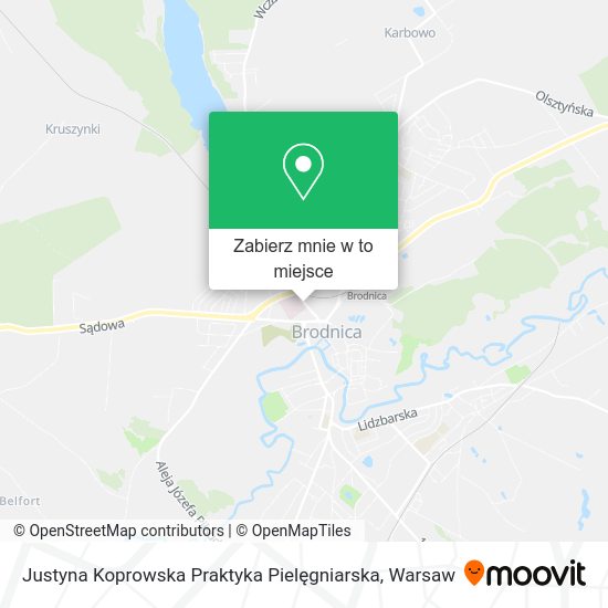 Mapa Justyna Koprowska Praktyka Pielęgniarska