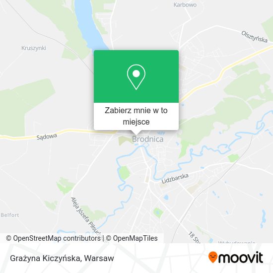 Mapa Grażyna Kiczyńska