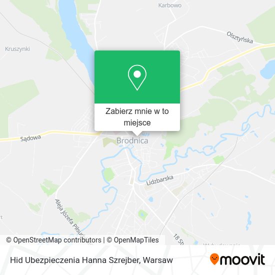 Mapa Hid Ubezpieczenia Hanna Szrejber