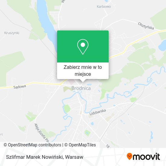 Mapa Szlifmar Marek Nowiński