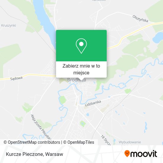 Mapa Kurcze Pieczone