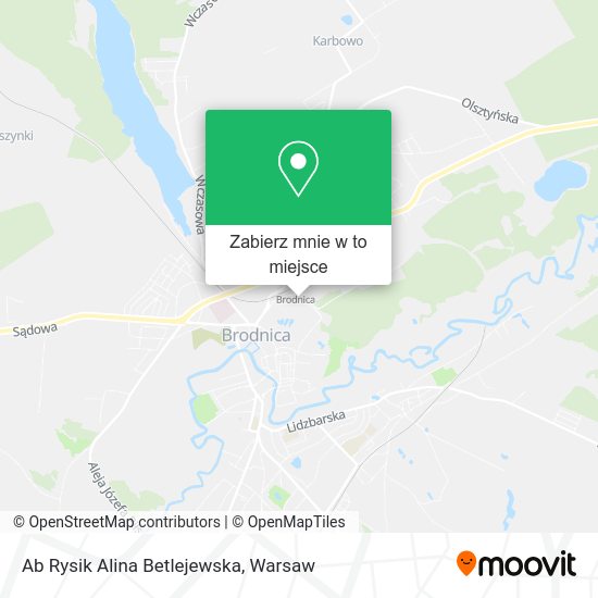 Mapa Ab Rysik Alina Betlejewska