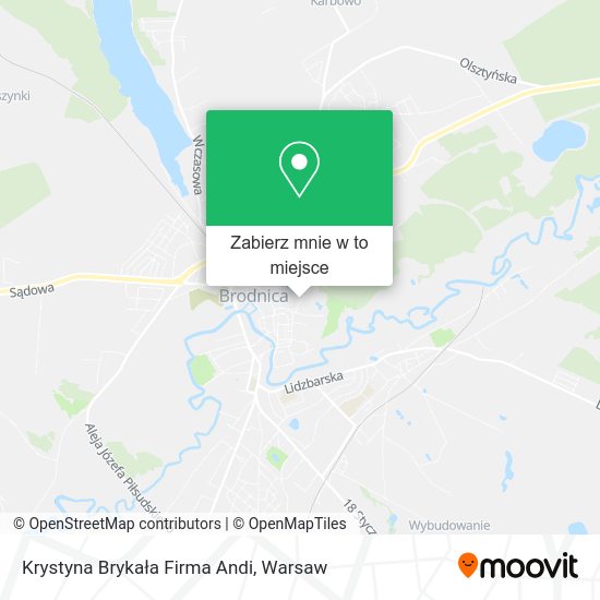 Mapa Krystyna Brykała Firma Andi