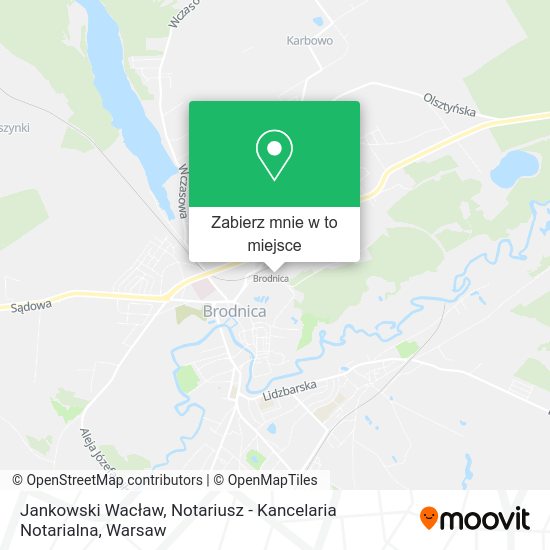 Mapa Jankowski Wacław, Notariusz - Kancelaria Notarialna