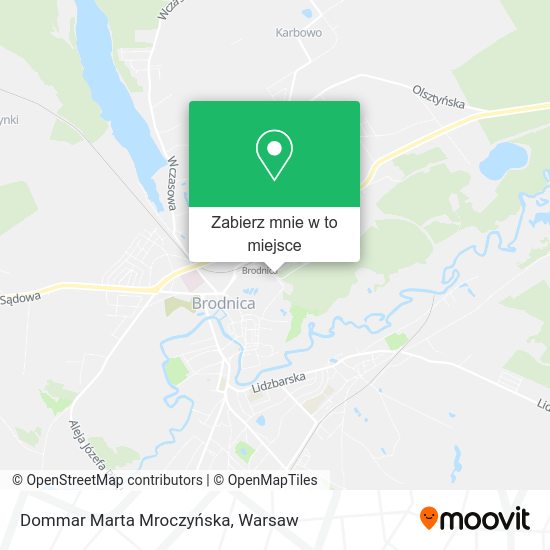 Mapa Dommar Marta Mroczyńska