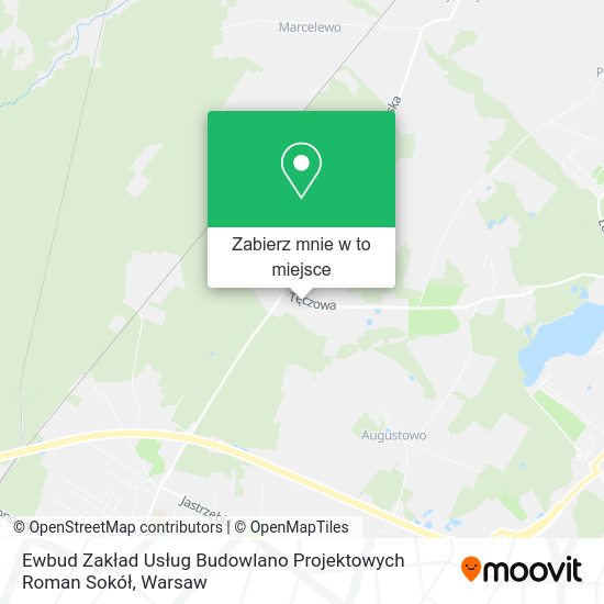 Mapa Ewbud Zakład Usług Budowlano Projektowych Roman Sokół