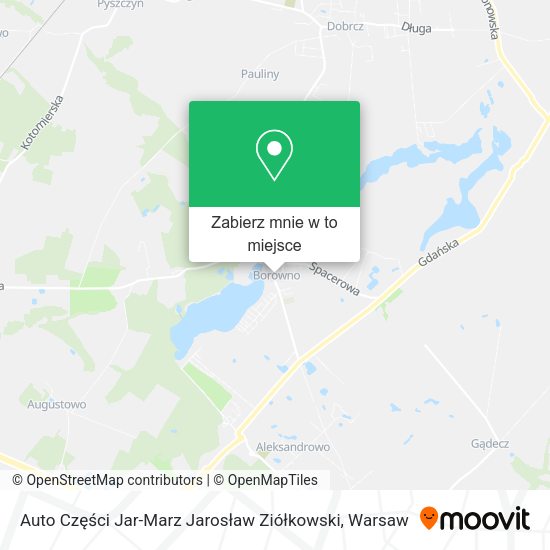 Mapa Auto Części Jar-Marz Jarosław Ziółkowski