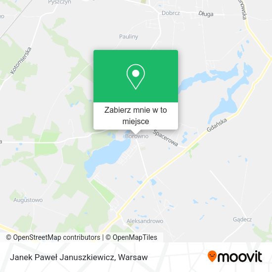 Mapa Janek Paweł Januszkiewicz