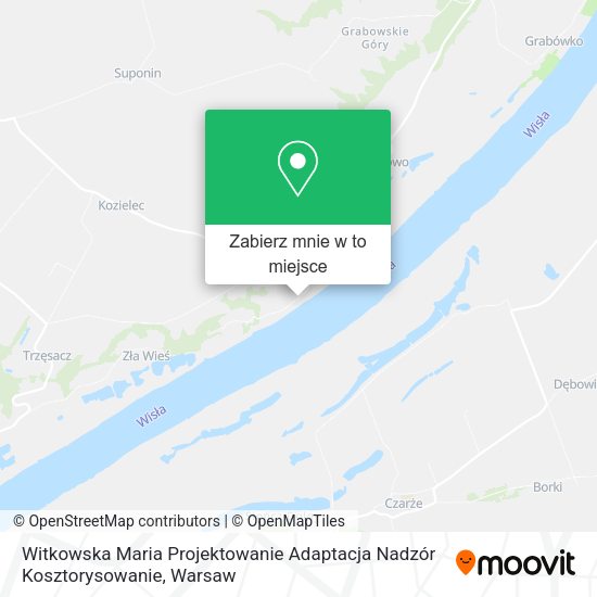 Mapa Witkowska Maria Projektowanie Adaptacja Nadzór Kosztorysowanie