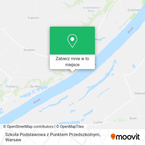 Mapa Szkoła Podstawowa z Punktem Przedszkolnym