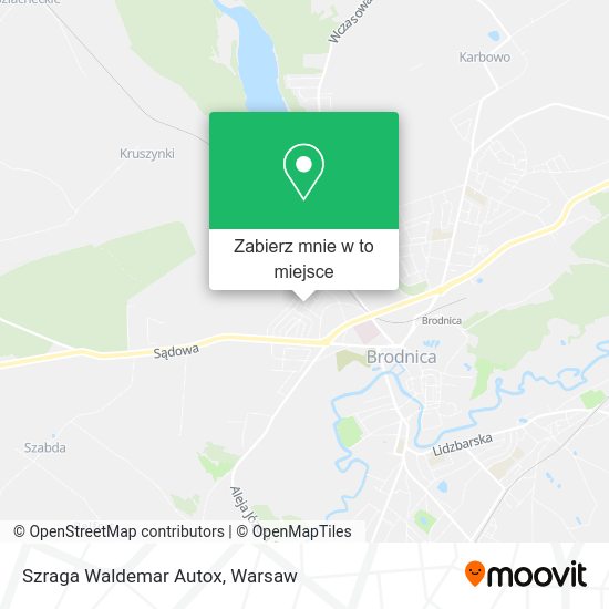 Mapa Szraga Waldemar Autox